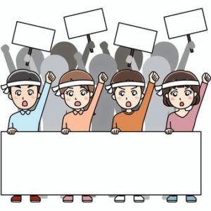 【悲報】任天堂ニューヨーク店前で大規模デモが発生...