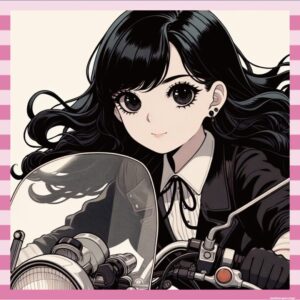 【動画】バイク女子、立ちゴケしても「可愛いからOK」理論で炎上せず