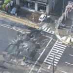 【画像】これマジ？国道1号線崩壊してて草ｗｗｗ