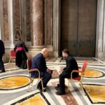 【画像】バチカンの舞台裏：トランプとゼレンスキーの会談の全貌