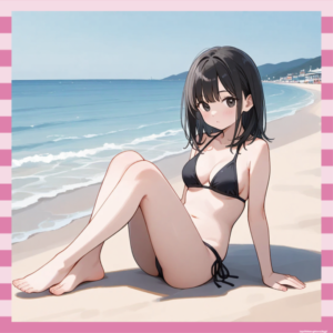 【画像42枚】白水着の美少女、五木ゆうりだった!胸元と笑顔が強すぎる