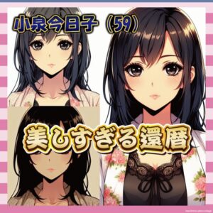 【画像】還暦・小泉今日子、ほぼヌード姿で美しさ爆発ｗｗｗｗ