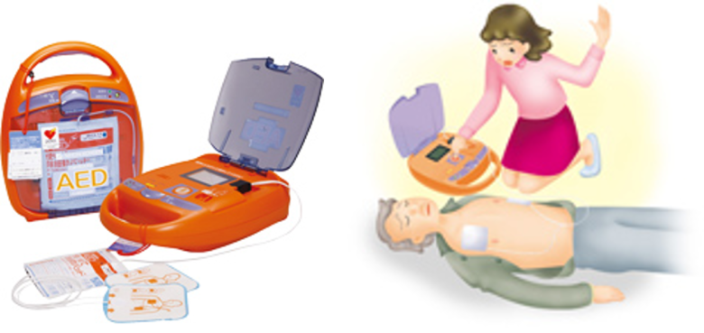 【画像】女子高生が女性用AEDを開発！