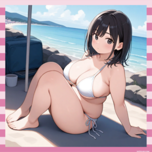 【画像】工藤唯さん、沖縄で爆乳を解き放ってしまうｗｗｗ