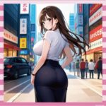 【動画】ケツがデカすぎてスカートが履けない女さん、天才的発想で履いてしまうｗｗｗ