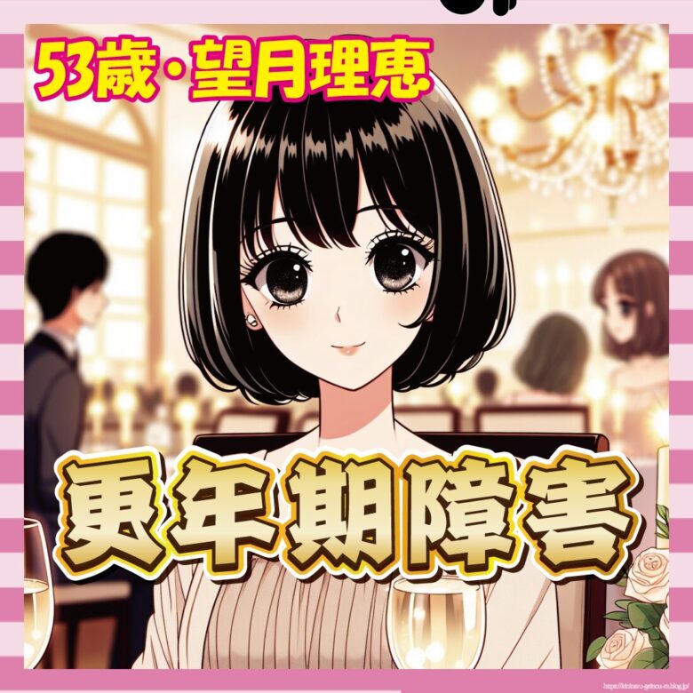 【更年期障害】望月理恵アナ（53）、女性ホルモン80歳と診断されていたｗｗｗｗｗ