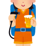 【討論】ドーム球場の売り子さん「最低時給と1杯（900円）あたり33円貰えます」