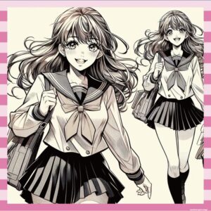 【画像】カースト最上位JK、全員キマりすぎて街のモデルみたいになってしまう