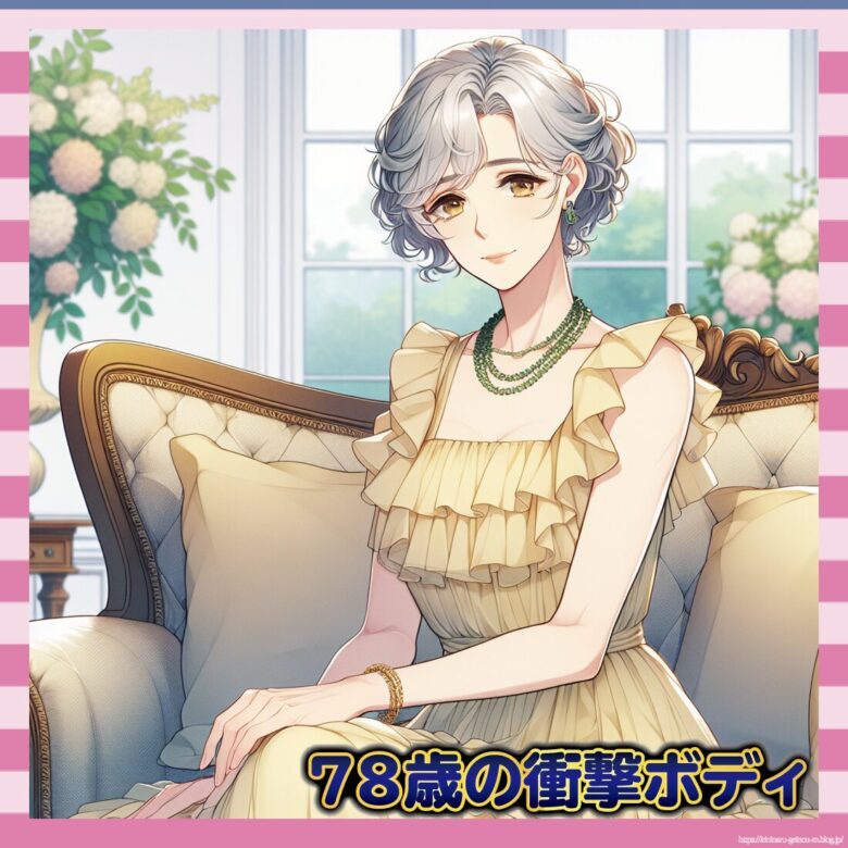 78歳の衝撃ボディ-イメージ