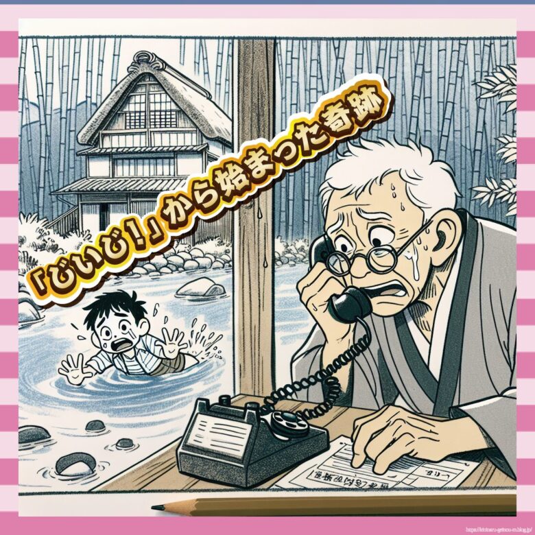 【画像】「じいじ！」川に流された少年、奇跡の救出劇