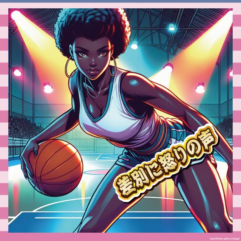 黒人バスケットボール選手-イメージ