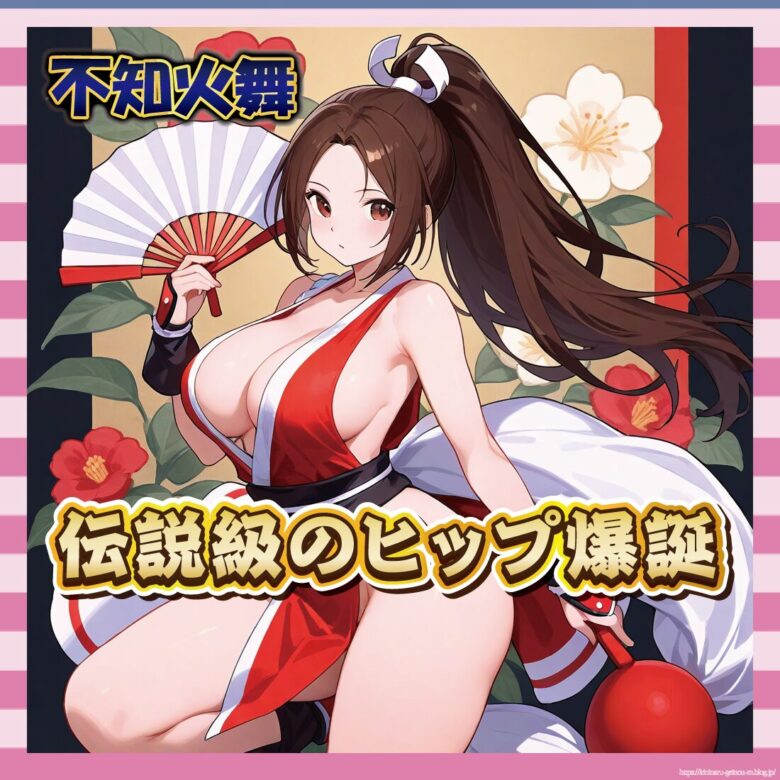 【画像】不知火舞のコスプレした女さん、ケツで男を黙らせる