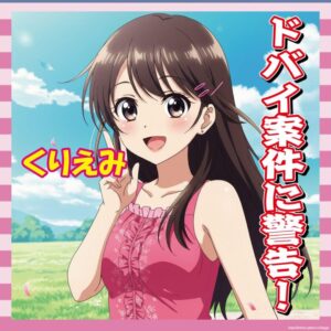 【恐怖】命の保証はない」くりえみ、“ドバイ案件”の闇を暴露