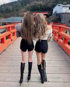 【画像】後ろ姿だけで胸キュンするギャルいるんだがｗｗｗ