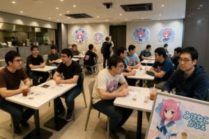 【画像】癒しの空間！三毛猫カフェで過ごす至福の時間