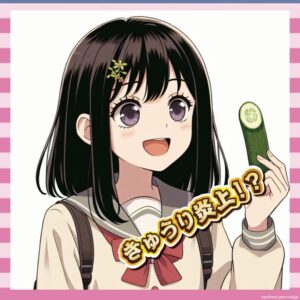 【悲報】小学生アイドルの「きゅうり投稿」、まさかの大炎上wwwww