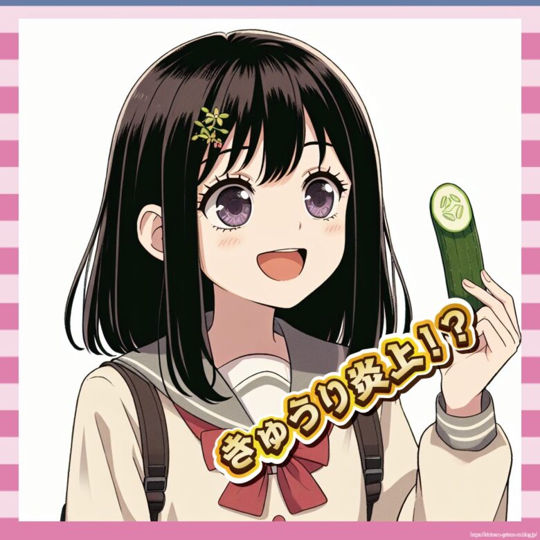 きゅうり炎上!?-イメージ