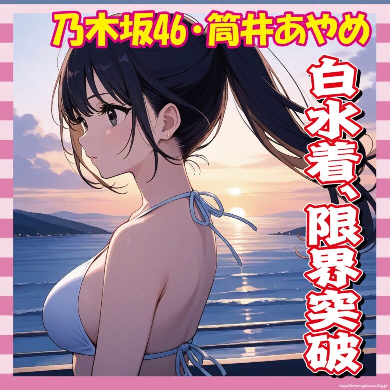 【画像68枚】筒井あやめちゃん、地中海で魅せた天使の白水着姿がこちらwwwww