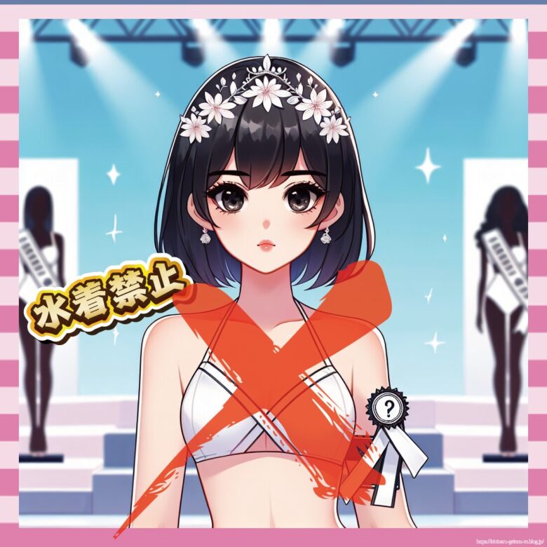 水着禁止-イメージ