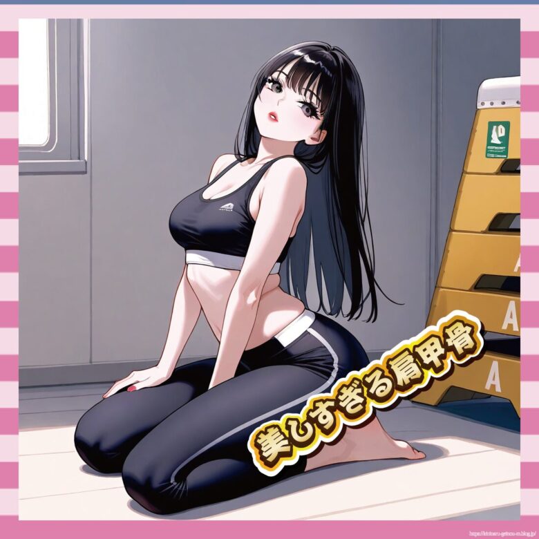 美しすぎる肩甲骨-イメージ