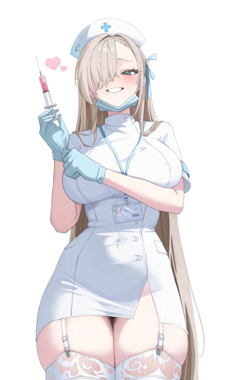 【画像】ちょw注射の時間にナースが可愛い件www