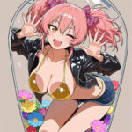 【画像】これもうガラスの芸術やろwwwおっぱいの圧がヤバいwww