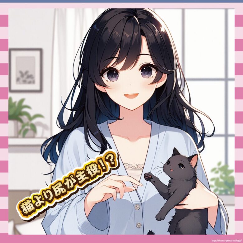 猫より尻が主役-イメージ