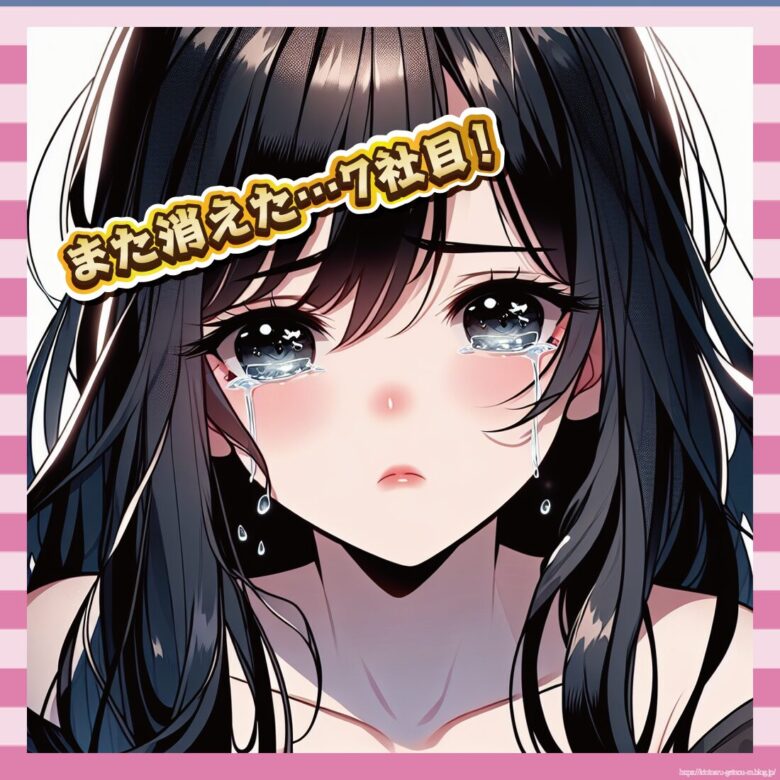 また消えた…7社目!-イメージ