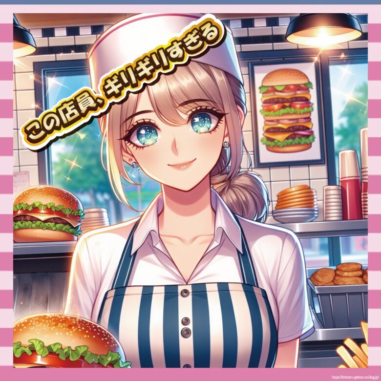 この店員、ギリギリすぎる-イメージ