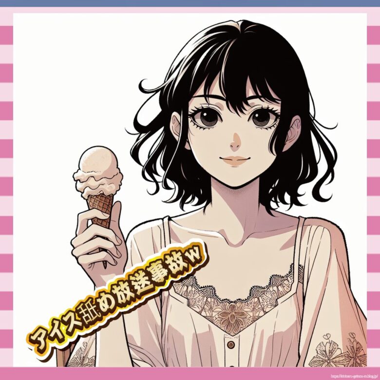 【画像】アイス舐めるお姉さん、全国放送でフェラ風味になってしまうｗｗｗ