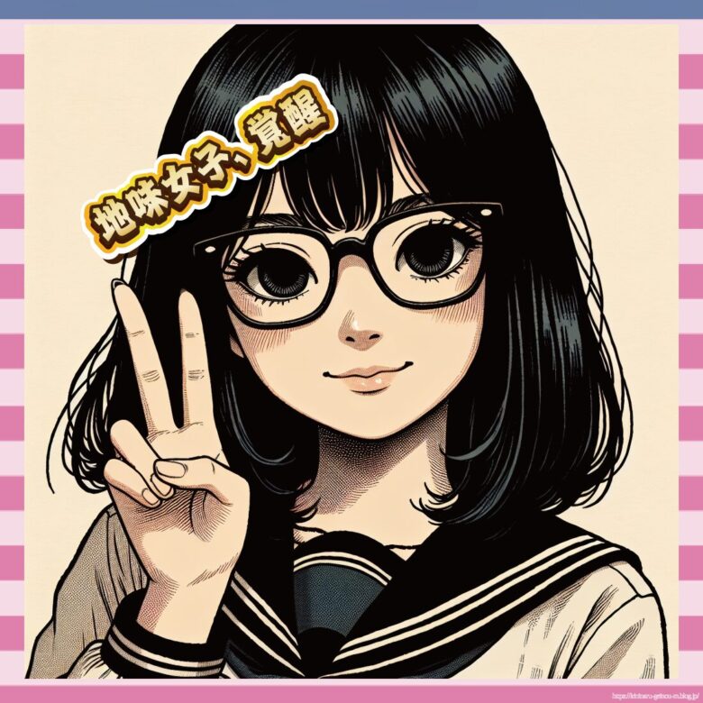 【驚愕】陰キャ女子の変貌っぷり、ガチでやばい