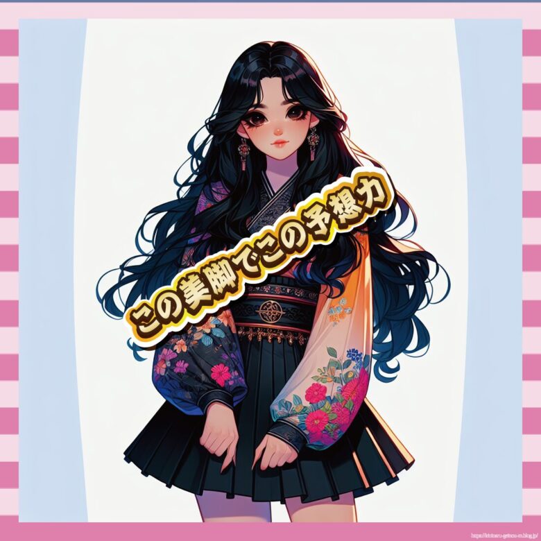 この美脚でこの予想力-イメージ