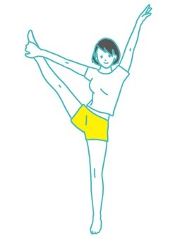 【画像】新人女子アナさん、ワイ字バランスをさせられてしまうwww