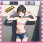 【画像32枚】爆乳女子、ついに「ぺた胸メーカー」でおっぱいを封印してしまう
