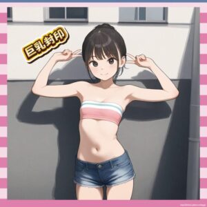【画像32枚】爆乳女子、ついに「ぺた胸メーカー」でおっぱいを封印してしまう