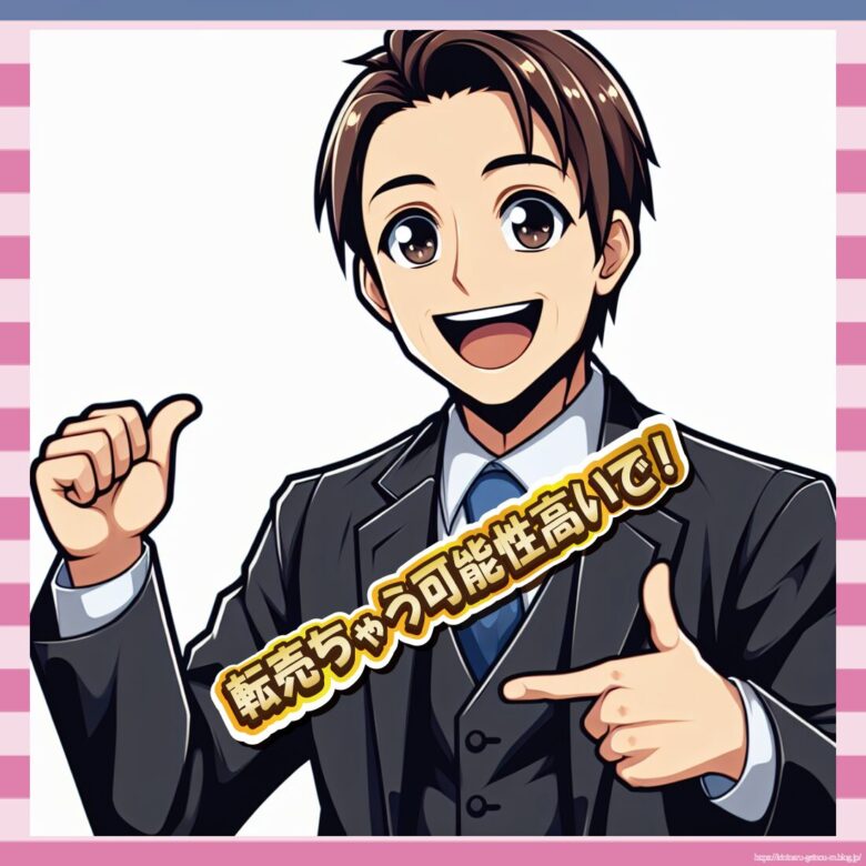 転売ちゃう可能性高いで!-イメージ