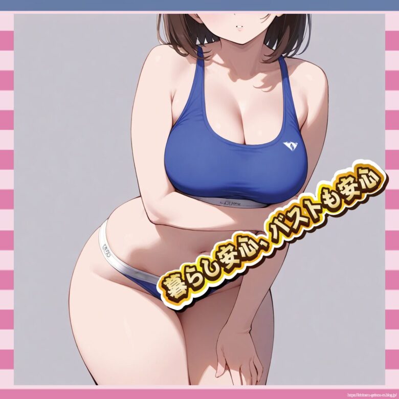 暮らし安心、バストも安心-イメージ