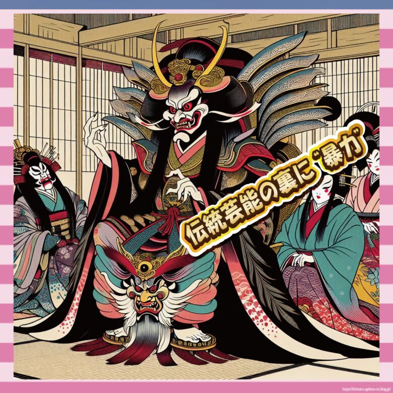 伝統芸能の裏に“暴力”イメージ