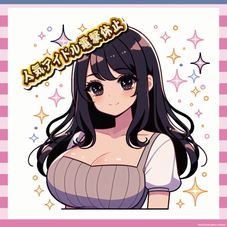 人気アイドル電撃休止-イメージ