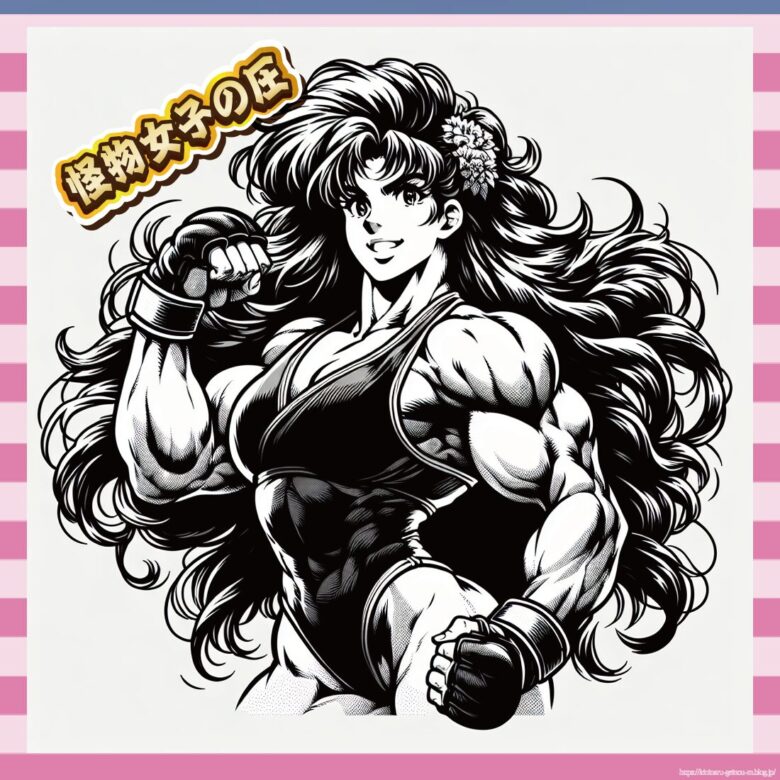 【画像】延彦が後ずさり!格闘技界の化け物級女子wwwww