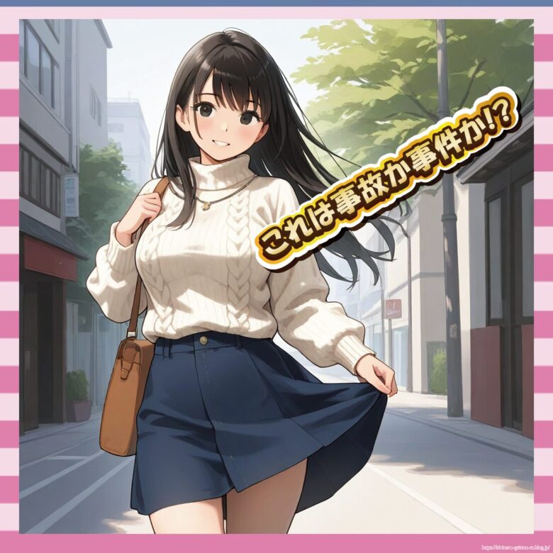 【悲報】風、また女の子のスカートをめくってしまう