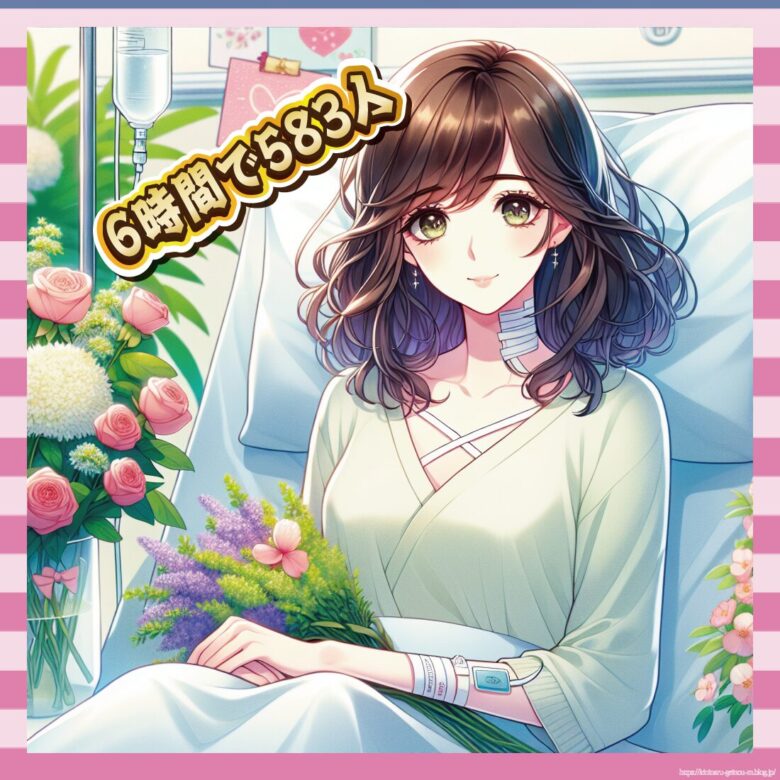 6時間で583人-イメージ