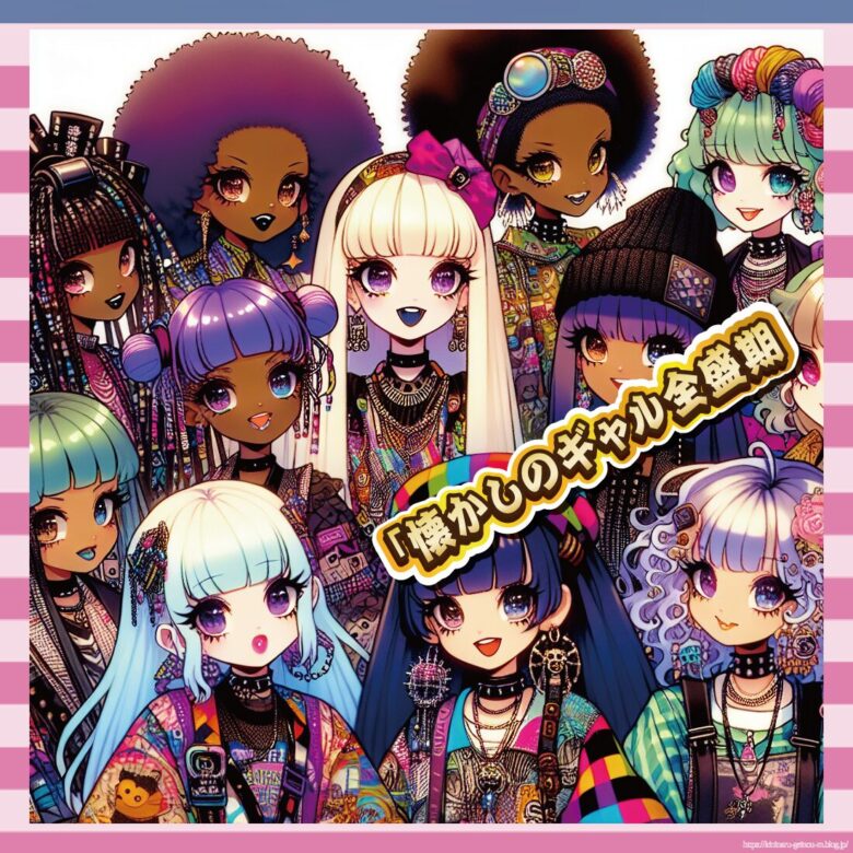 「懐かしのギャル全盛期-イメージ