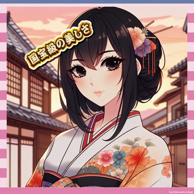 【画像】これは国宝級…永野芽郁の黒着物姿、破壊力高すぎる