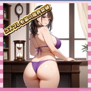 【画像】コスプレイヤーのギリギリ衣装、尻の奥まで見える説ｗｗｗｗ