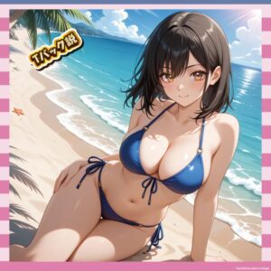 【朗報】ビーチで尻丸出しの女さん、発見されるｗｗｗｗｗｗ