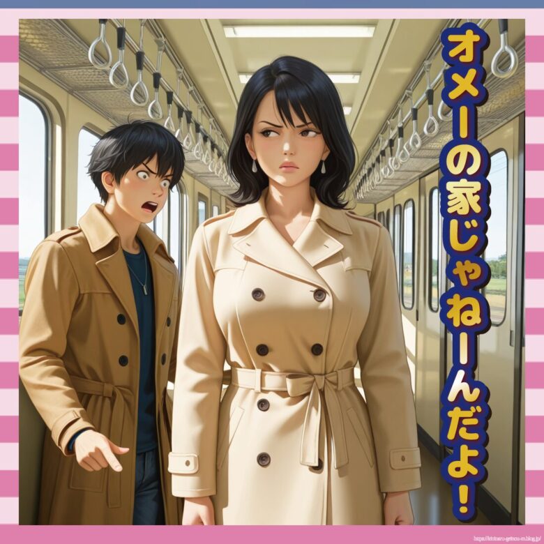 【朗報】朴ロ美、エド声で激怒「そこ、オレの席なんだけど」おっさんビビって逃走