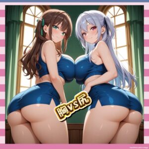 【究極の二択】お前らは胸派？尻派？ついに決着つくww