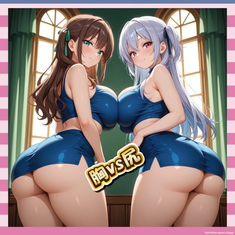 胸vs尻-イメージ