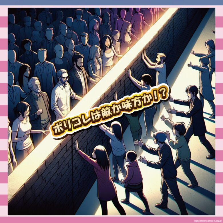 ポリコレは敵か味方か!?-イメージ